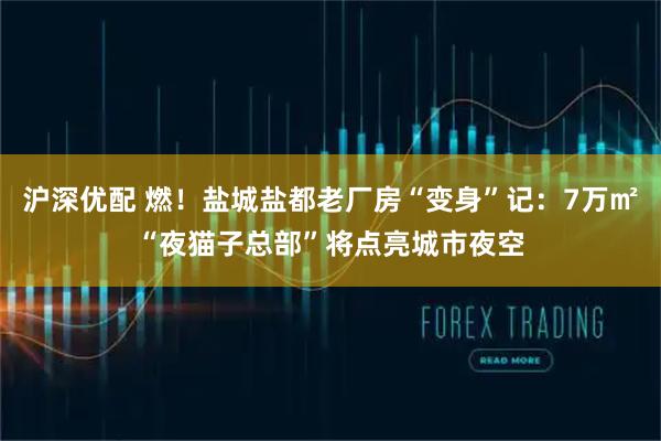沪深优配 燃！盐城盐都老厂房“变身”记：7万㎡“夜猫子总部”将点亮城市夜空